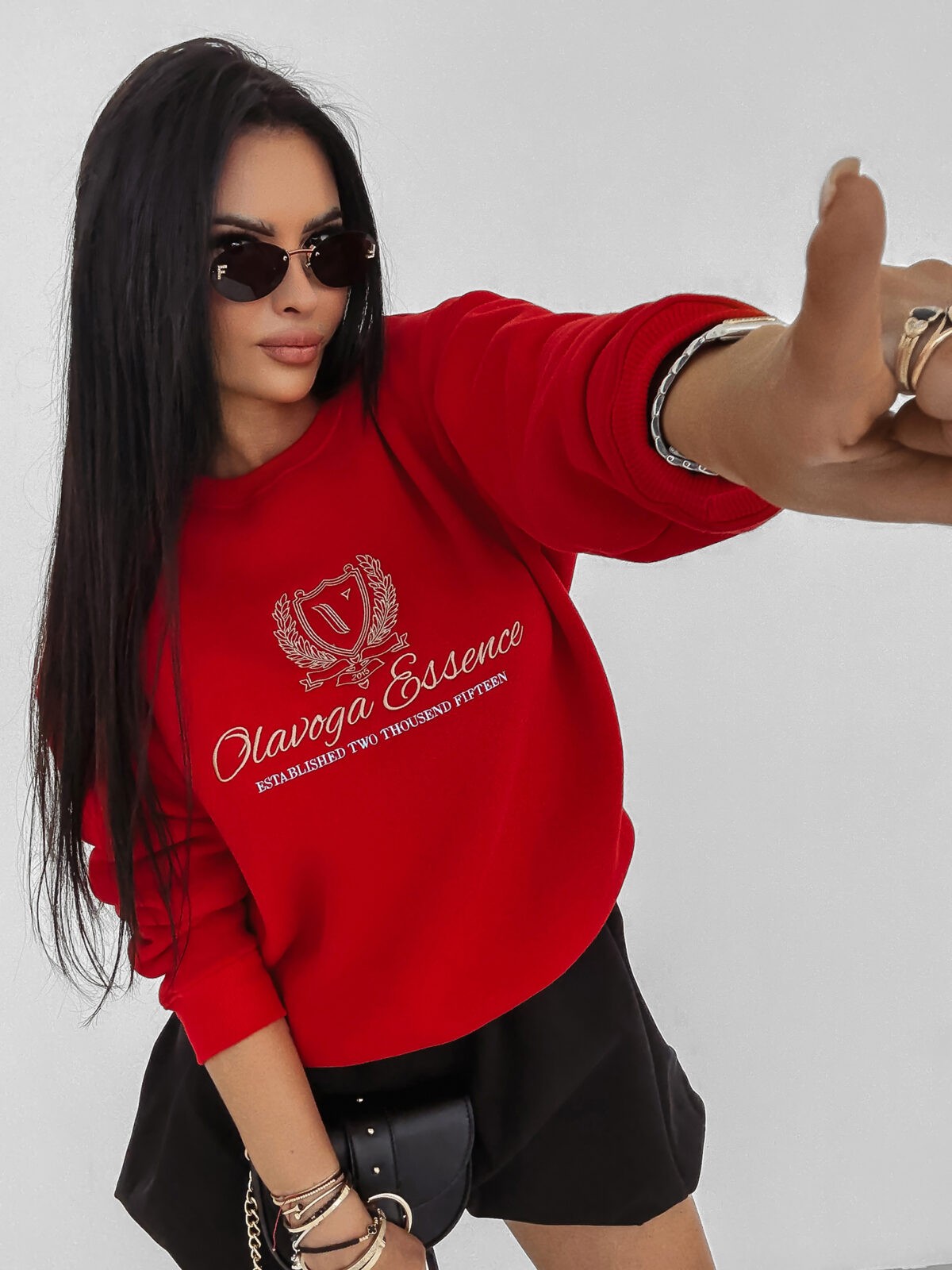 FALL ESSENCE women's sweatshirt red