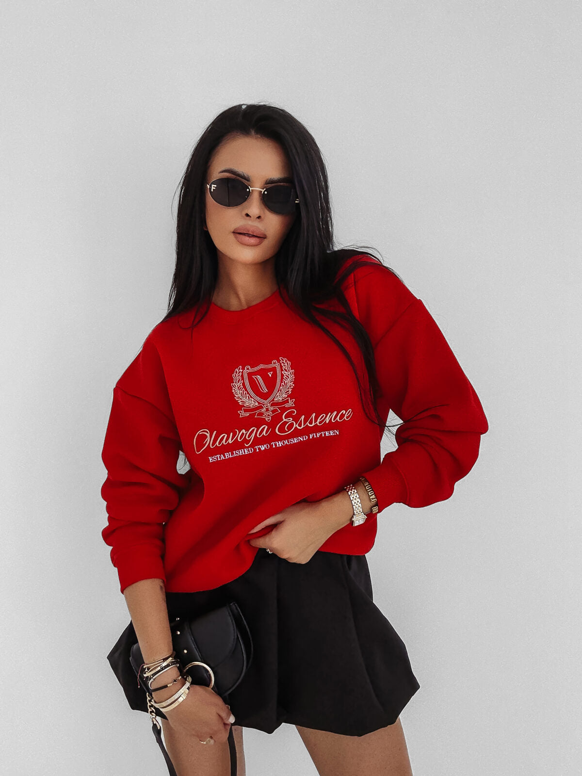 FALL ESSENCE women's sweatshirt red