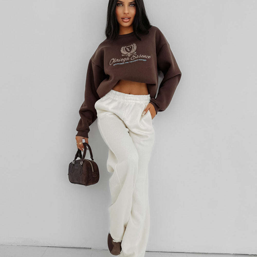 
                      
                        FALL ESSENCE women's sweatshirt chocolate
                      
                    