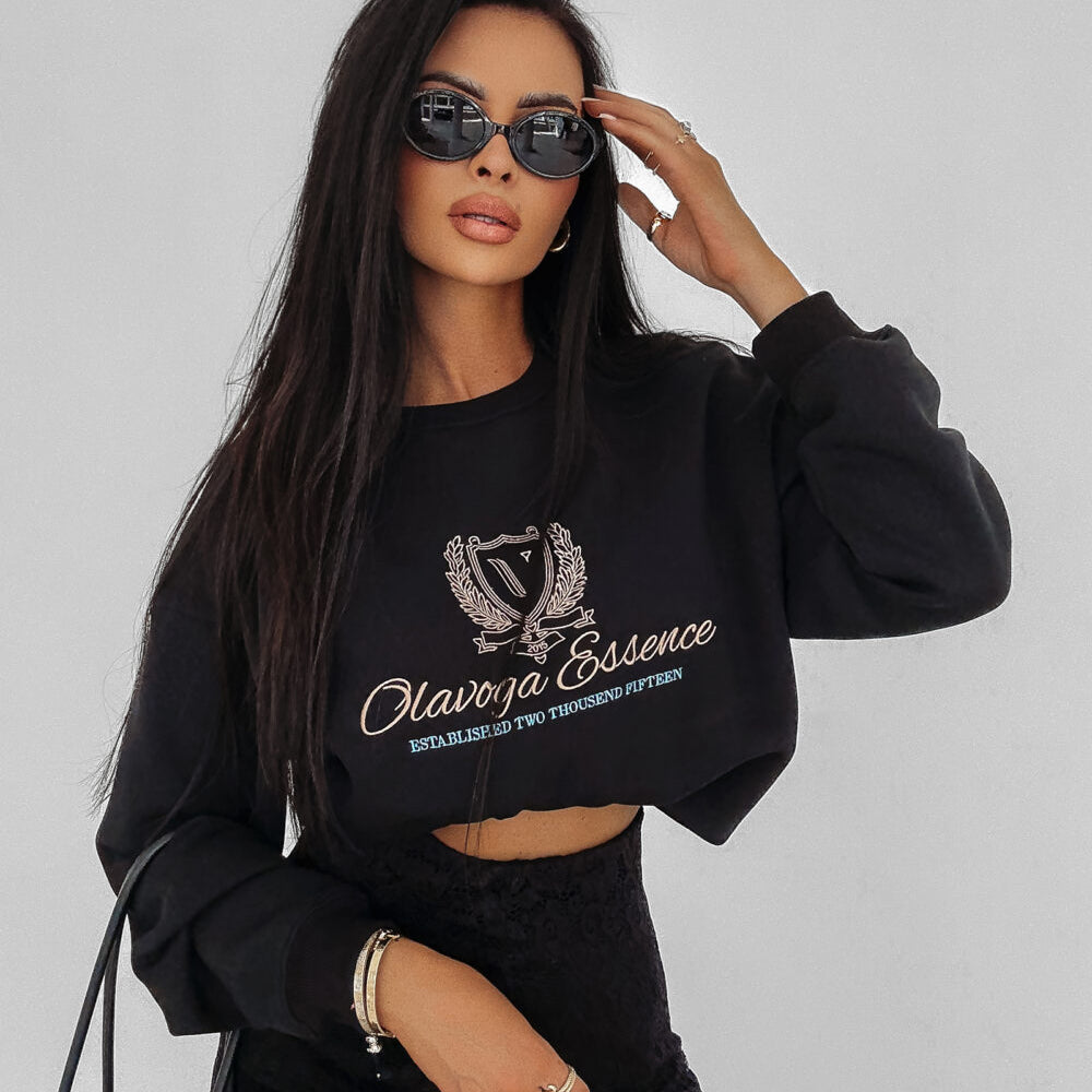 FALL ESSENCE women's sweatshirt black