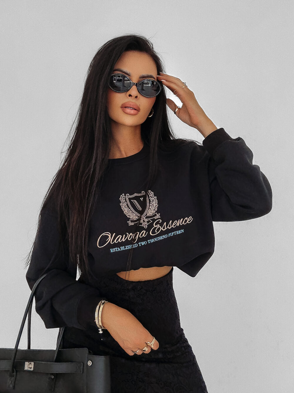 FALL ESSENCE women's sweatshirt black