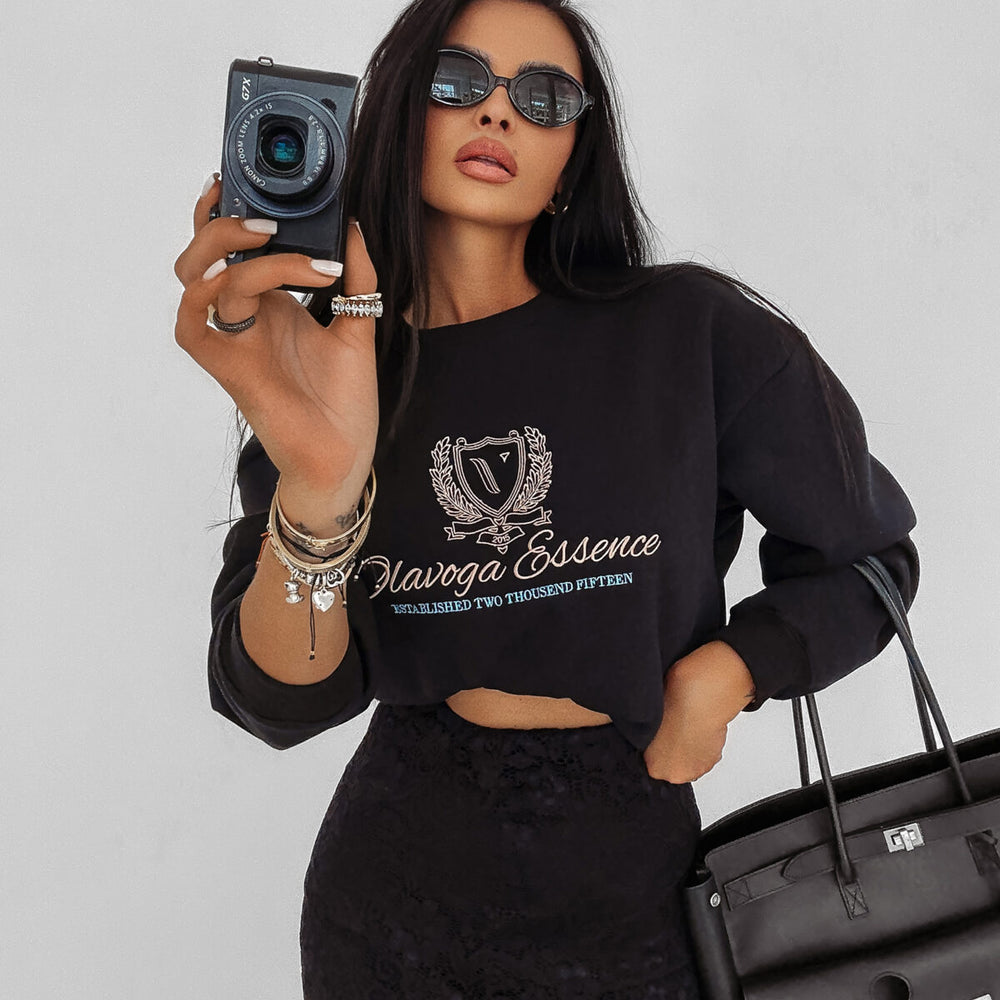 FALL ESSENCE women's sweatshirt black