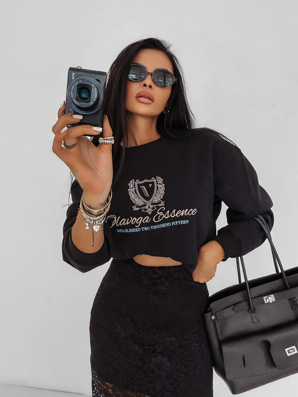 FALL ESSENCE women's sweatshirt black