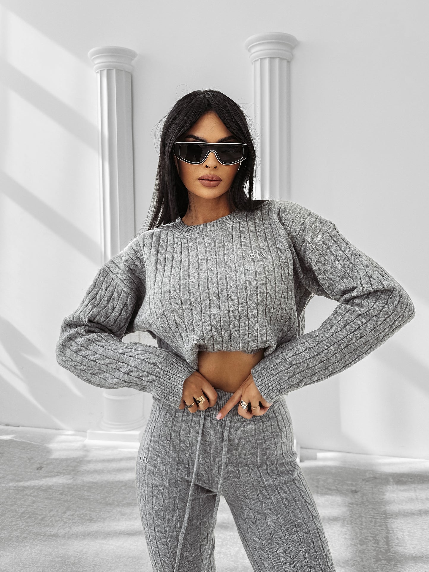 OLIA women's set gray