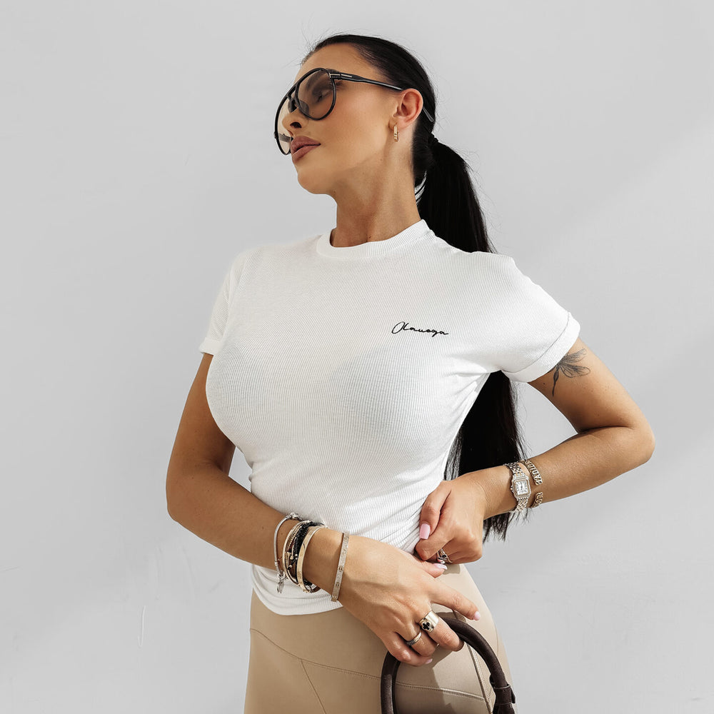 FIOERY women's T-shirt ecru