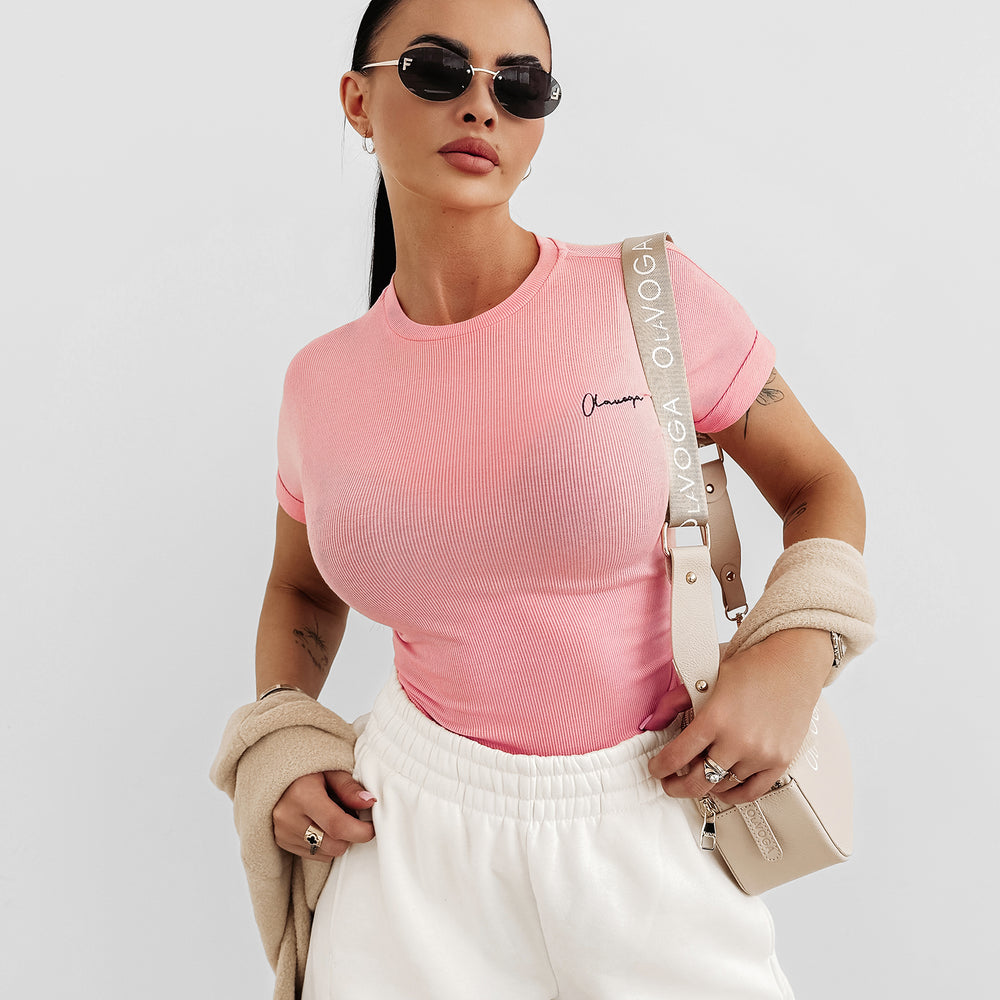 FIOERY women's coral T-shirt